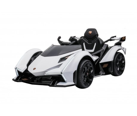 Детский электромобиль Lamborghini V12 Vision Gran Turismo 4WD 12V - HL528-LUX-WHITE