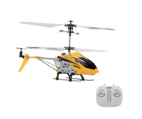Радиоуправляемый вертолет Syma S107H Yellow 2.4G с функцией зависания - S107H