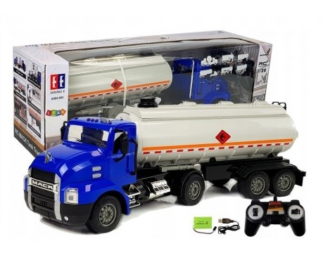Радиоуправляемый тягач Double E MACK с цистерной 1:26 2.4G - E582-003