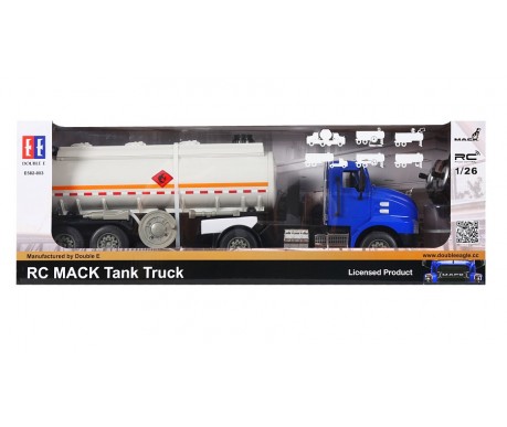Радиоуправляемый тягач Double E MACK с цистерной 1:26 2.4G - E582-003