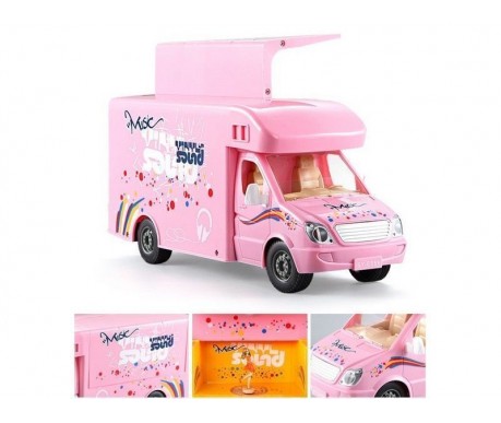 Радиоуправляемая машина Double E розовая сцена на колесах 1:18 2.4G - E669-003-PINK