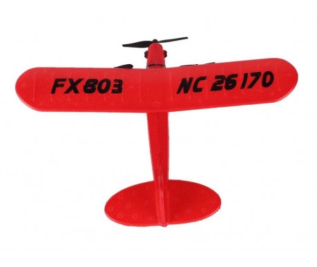Радиоуправляемый самолет Piper Cub J3 для начинающих 2.4G - FX803-RED