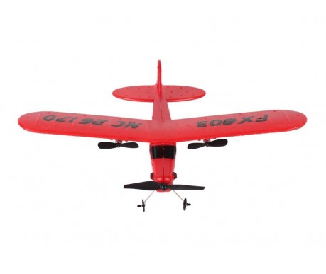 Радиоуправляемый самолет Piper Cub J3 для начинающих 2.4G - FX803-RED