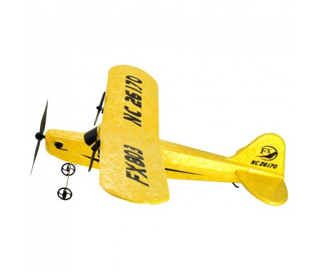 Радиоуправляемый самолет Piper Cub J3 для начинающих 2.4G - FX803-YELLOW