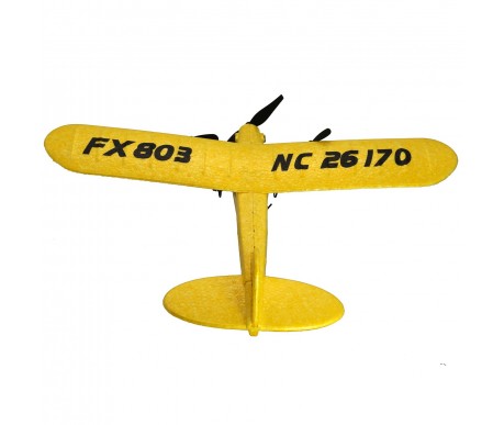 Радиоуправляемый самолет Piper Cub J3 для начинающих 2.4G - FX803-YELLOW