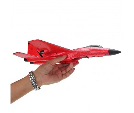 Радиоуправляемый самолет SU-35 для начинающих 2.4G - FX820-RED
