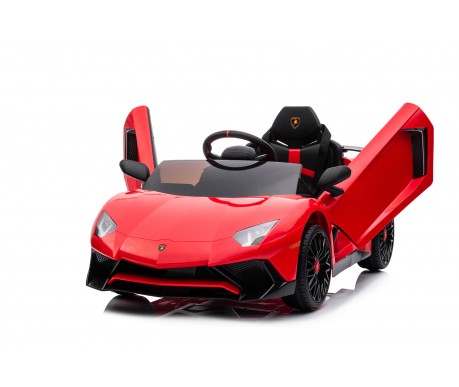 Детский электромобиль Lamborghini Aventador SV Roadster 2WD 12V - BDM0931-RED