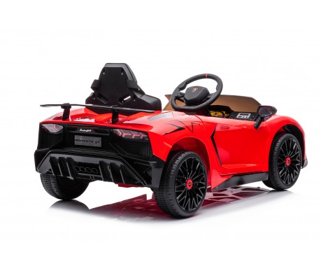 Детский электромобиль Lamborghini Aventador SV Roadster 2WD 12V - BDM0931-RED
