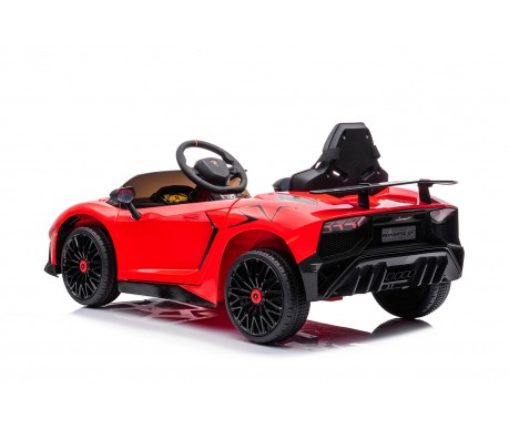 Детский электромобиль Lamborghini Aventador SV Roadster 2WD 12V - BDM0931-RED