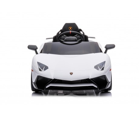 Детский электромобиль Lamborghini Aventador SV Roadster 2WD 12V - BDM0931-WHITE