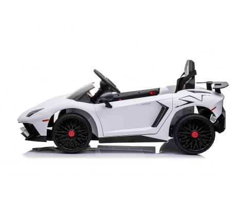 Детский электромобиль Lamborghini Aventador SV Roadster 2WD 12V - BDM0931-WHITE