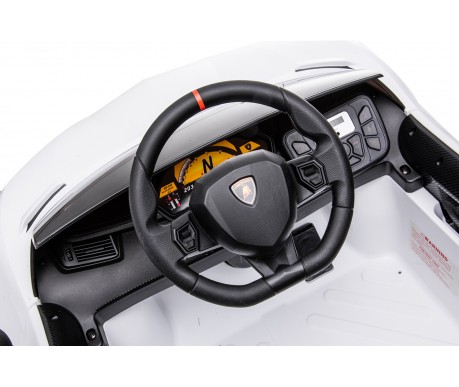 Детский электромобиль Lamborghini Aventador SV Roadster 2WD 12V - BDM0931-WHITE