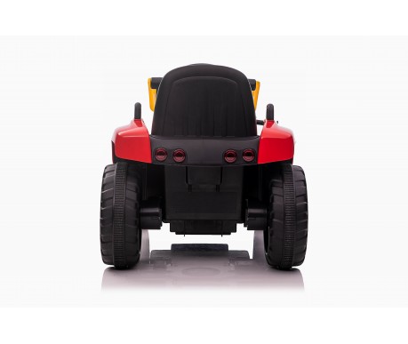 Детский электромобиль XMX трактор с ковшом (красный, EVA, пульт, 12V) - XMX611U-RED