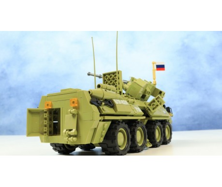 Конструктор Армия России - Российский бронетранспортёр БТР-82А - АР-01028