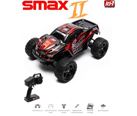 Радиоуправляемый монстр Remo Hobby RH1631 V2.0 4WD RTR масштаб 1:16 2.4G - RH1631V2-RED