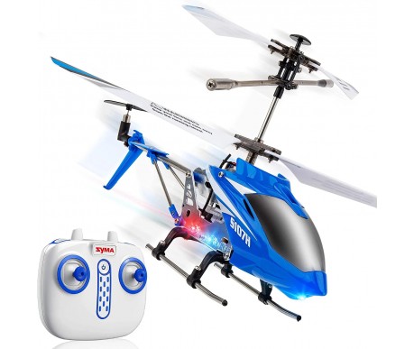 Радиоуправляемый вертолет Syma S107H Blue 2.4G с функцией зависания - S107H