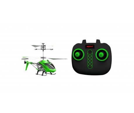Радиоуправляемый вертолет Syma S107H Green 2.4G с функцией зависания - S107H