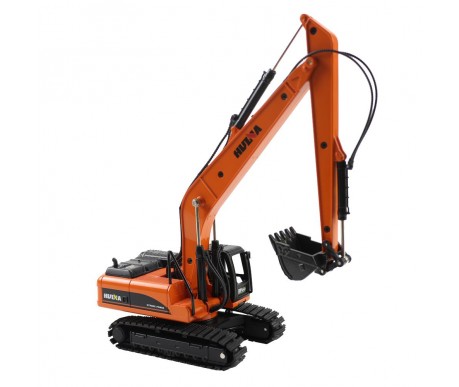 Металлический гусеничный экскаватор HuiNa Toys 1:50 - HN1722-ORANGE