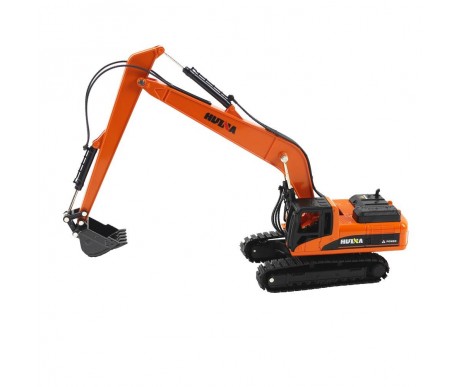 Металлический гусеничный экскаватор HuiNa Toys 1:50 - HN1722-ORANGE