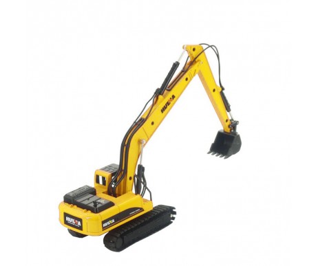 Металлический гусеничный экскаватор HuiNa Toys 1:50 - HN1722-YELLOW