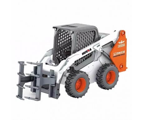 Металлический погрузчик с вертикальным захватом HUI NA TOYS масштаб 1:50 - HN1708