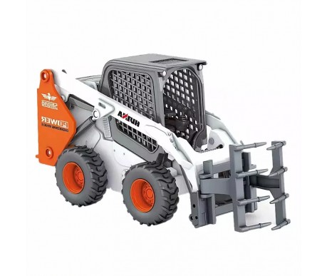 Металлический погрузчик с вертикальным захватом HUI NA TOYS масштаб 1:50 - HN1708