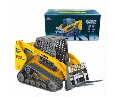 Металлический погрузчик с вилами HUI NA TOYS масштаб 1:50 - HN1706