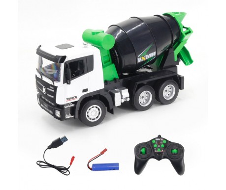 Радиоуправляемая бетономешалка HUI NA TOYS масштаб 1:18 2.4G - HN1557