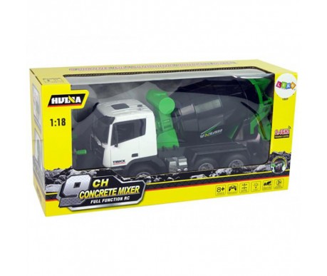 Радиоуправляемая бетономешалка HUI NA TOYS масштаб 1:18 2.4G - HN1557
