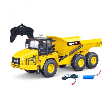 Радиоуправляемый карьерный самосвал HUI NA TOYS масштаб 1:16 2.4G - HN1553