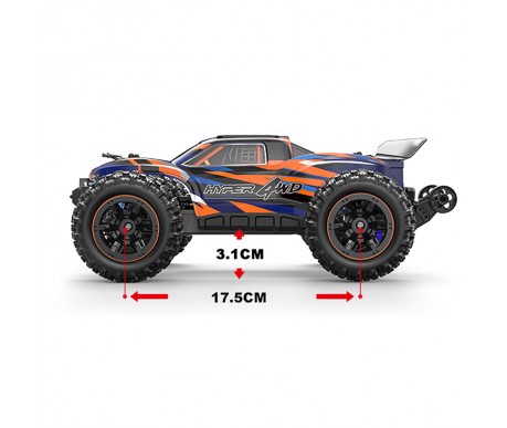 Радиоуправляемый джип MJX Hyper Go 4WD LED 1:16 2.4G - MJX-16108-ORANGE