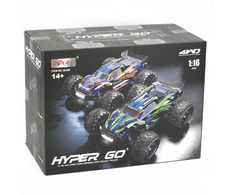 Радиоуправляемый джип MJX Hyper Go 4WD LED 1:16 2.4G - MJX-16108-ORANGE