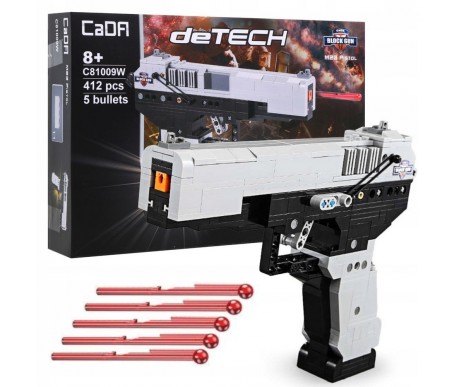 Конструктор CADA deTech пистолет MK 23, 397 деталей - C81009W