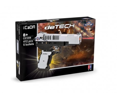 Конструктор CADA deTech пистолет MK 23, 397 деталей - C81009W
