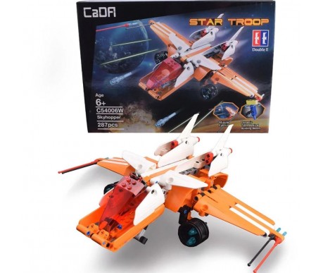 Конструктор Cada Звездный истребитель, 287 деталей - C54006W
