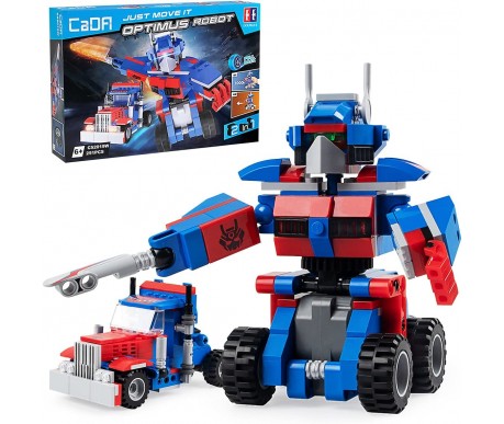 Конструктор CaDA Робот трасформер OPTIMUS, 251 деталь - C52019W
