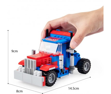 Конструктор CaDA Робот трасформер OPTIMUS, 251 деталь - C52019W