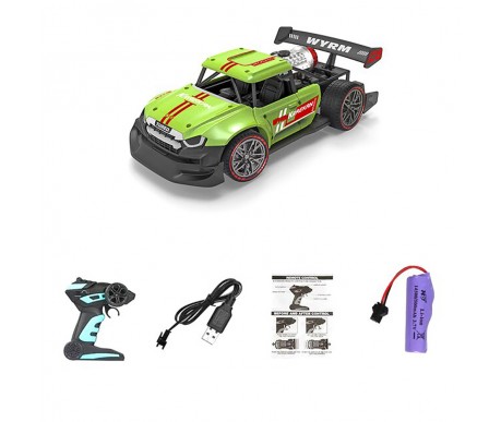 Радиоуправляемый спортивный пикап (зеленый, пар) 2.4G - HD3400-GREEN