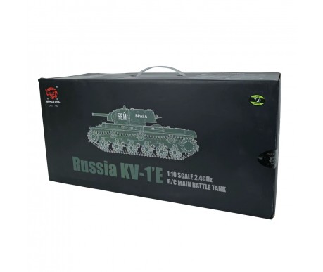 Радиоуправляемый танк Heng Long KV-1 V7.0 масштаб 1:16 RTR 2.4G - 3878-1 V7.0