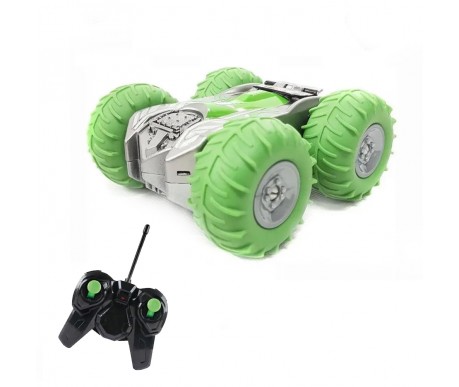 Радиоуправляемая машинка-перевертыш Mekbao (зеленый, 4WD) -  5588-711-GREEN