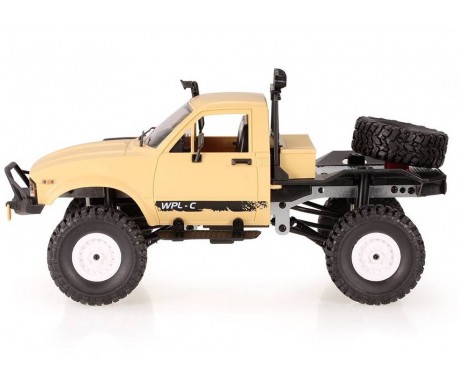 Радиоуправляемая машина WPL пикап Hilux (желтый) 4WD 2.4G 1:16 RTR - WPLC-14-YELLOW