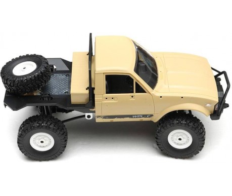 Радиоуправляемая машина WPL пикап Hilux (желтый) 4WD 2.4G 1:16 RTR - WPLC-14-YELLOW