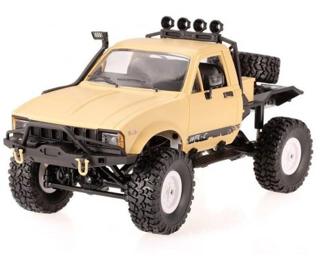 Радиоуправляемая машина WPL пикап Hilux (желтый) 4WD 2.4G 1:16 RTR - WPLC-14-YELLOW