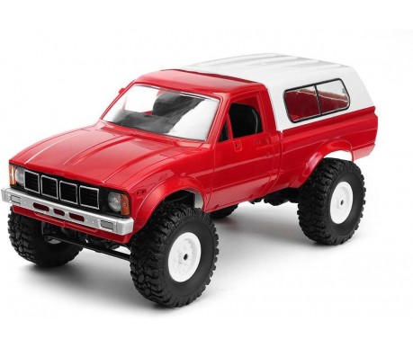 Радиоуправляемая машина WPL пикап Hilux (красная) 4WD 2.4G 1:16 RTR - WPLC-24-RED