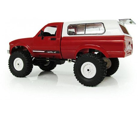 Радиоуправляемая машина WPL пикап Hilux (красная) 4WD 2.4G 1:16 RTR - WPLC-24-RED