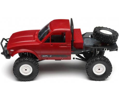 Радиоуправляемая машина WPL пикап Hilux (красный) 4WD 2.4G 1:16 RTR - WPLC-14-RED