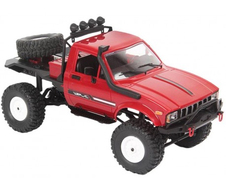 Радиоуправляемая машина WPL пикап Hilux (красный) 4WD 2.4G 1:16 RTR - WPLC-14-RED
