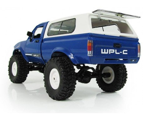 Радиоуправляемая машина WPL пикап Hilux (синяя) 4WD 2.4G 1:16 RTR - WPLC-24-BLUE