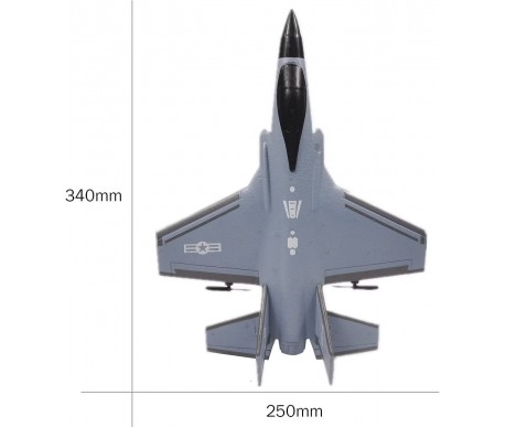 Радиоуправляемый самолет Fei Xiong F35 Fighter 2.4G - FX635-GREY