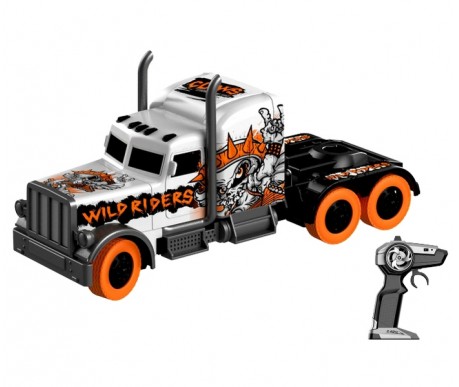 Радиоуправляемый грузовик - тягач WILD RIDERS (2WD, акб, 1:16) - GM1930-ORANGE